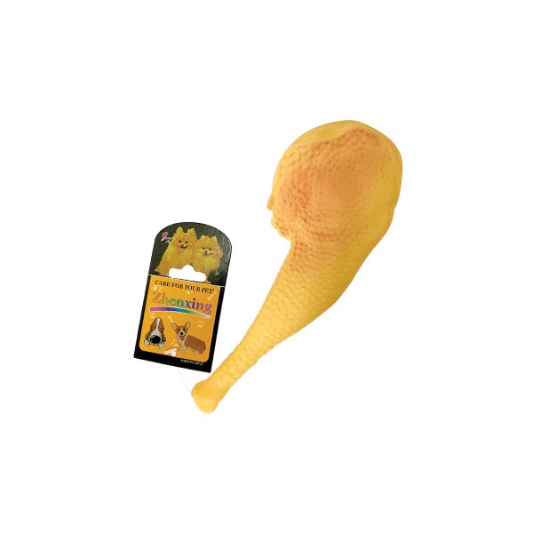 Plastic chicken leg dog toy 19cm [10501660]